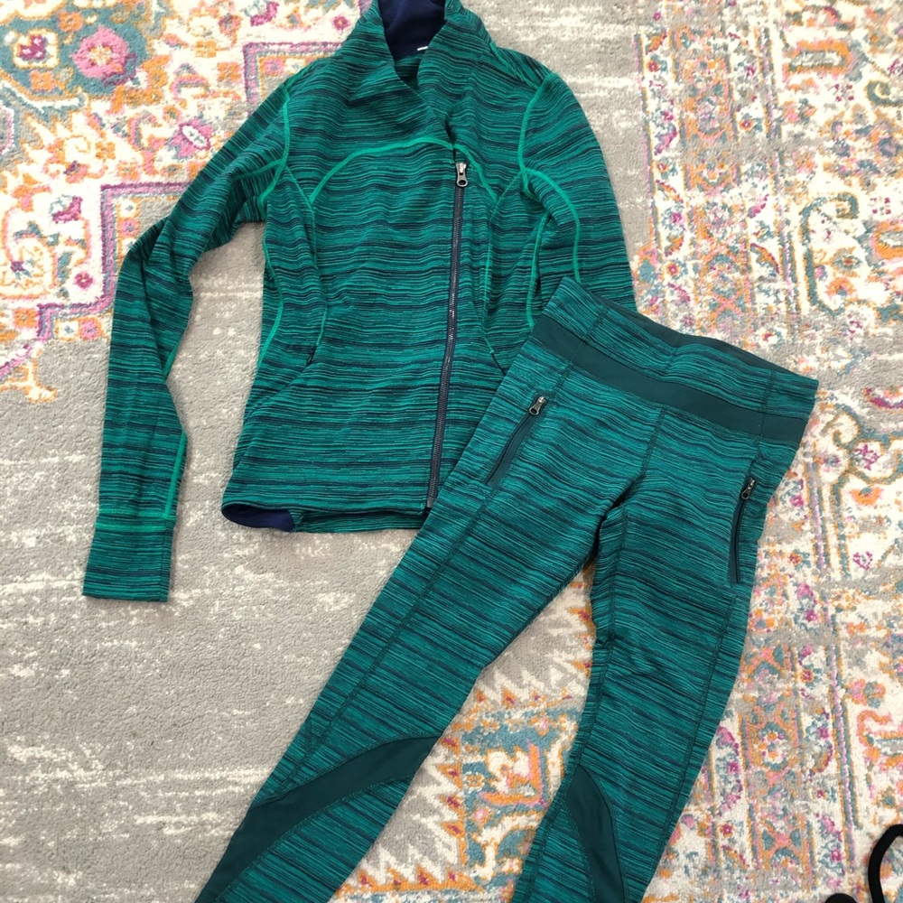 Lululemon jacket and pants set 6